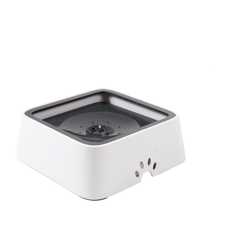 Lavabo para perros y gatos de 2 l con cuenco flotante antidesbordamiento y distribuidor de entrada de agua lenta.