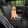 Funda de malla para asiento de coche para perro, hamaca protectora de seguridad para el asiento trasero del coche, con cremallera y bolsillo para viajes.