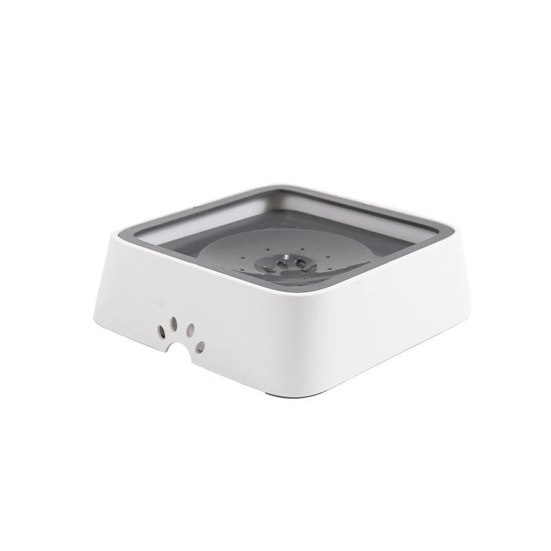 Lavabo para perros y gatos de 2 l con cuenco flotante antidesbordamiento y distribuidor de entrada de agua lenta.